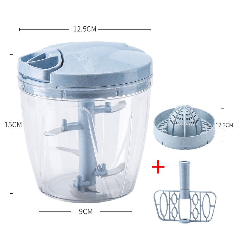 Picadora y exprimidor manual 900ml