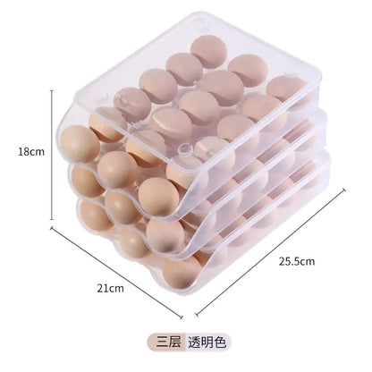 Caja para guardar huevos