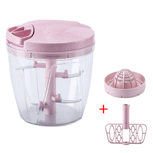 Picadora y exprimidor manual 900ml