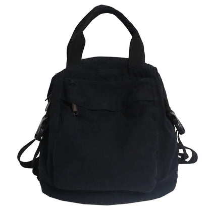 Mochila de lona vintage