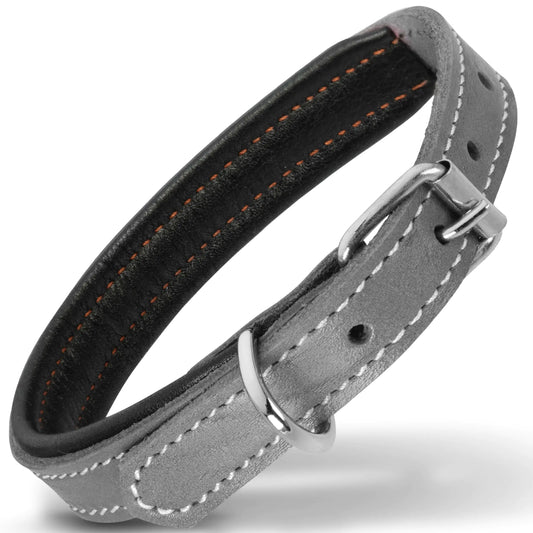 Collar Filbert de cuero reforzado