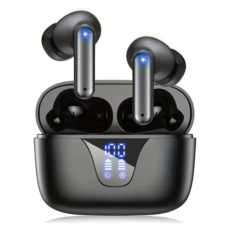 Auriculares Inalámbricos con 60H de Reproducción y Pantalla LED